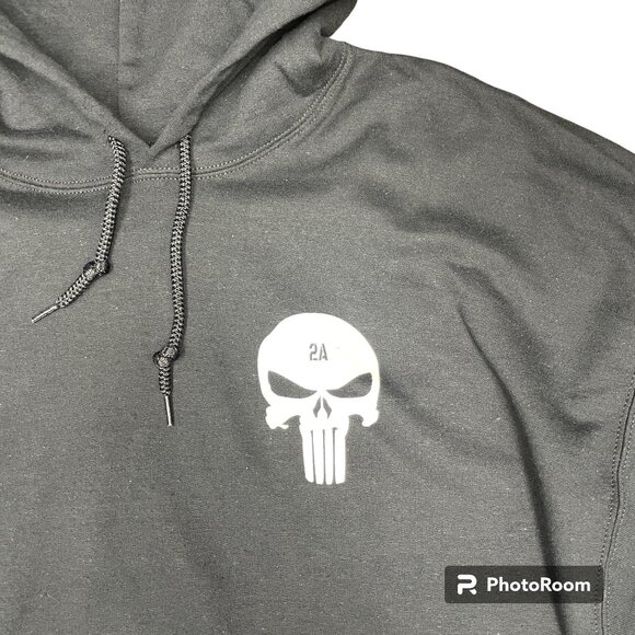 NIP Unisex Pennsylvania Armed Citizens Black Hooded Sweatshirt- Size L‎ or XL - Picture 4 of 8